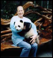 Lanting Wrestling 4 mo old Panda see story of trip