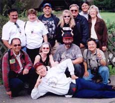 Part of the group at Black Forest Freilichtsmuseum.